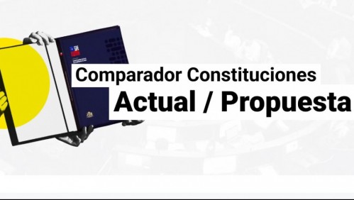 Comparador: Revisa las diferencia entre la actual Constitución y la propuesta
