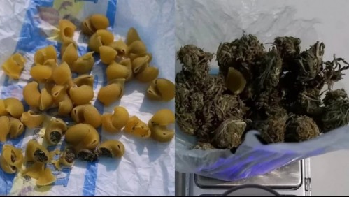 Mujer intentó ingresar fideos rellenos con marihuana para que su hijo consumiera en la cárcel