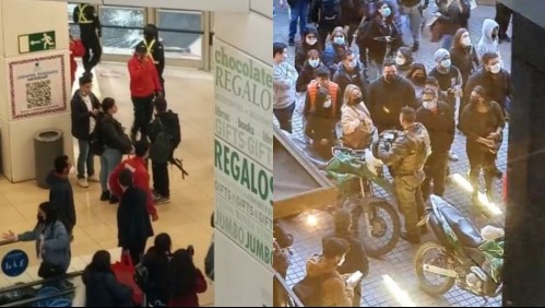 Incidentes afuera del Costanera Center: Dos personas apuñaladas tras grabación de video musical