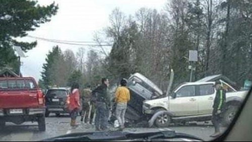 Dos fallecidos deja colisión en ruta entre Melipeuco y Cunco