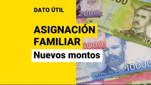 Suben montos de la Asignación Familiar: ¿De cuánto son los nuevos pagos y quiénes los reciben?