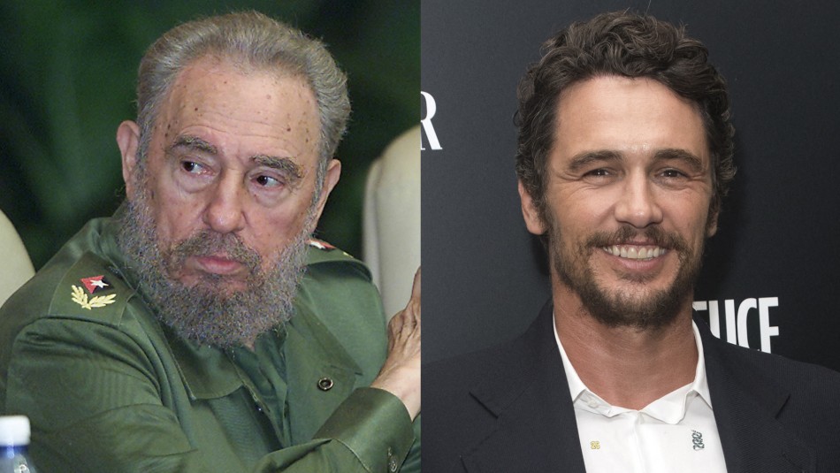 Fidel Castro y James Franco
