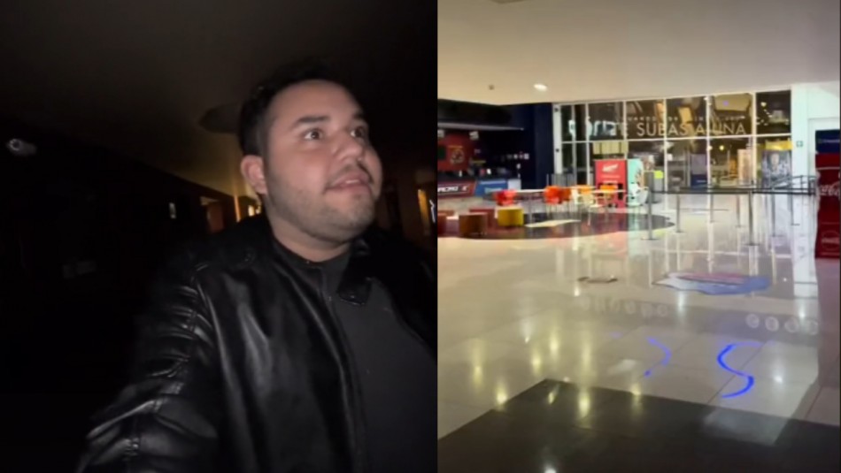 Joven se quedó dormido en el cine y terminó encerrado hasta el día siguiente: Joven se quedó dormido en el cine y terminó encerrado hasta el día siguiente: