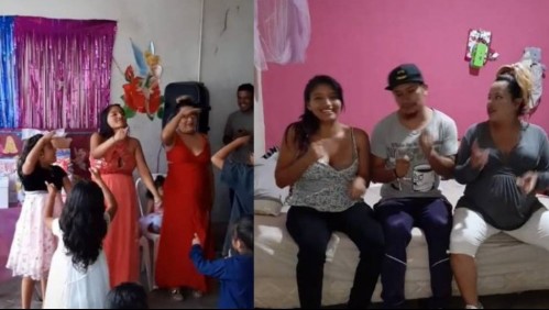 'Nos tocó un doble embarazo': hombre celebra el baby shower de sus dos esposas y cuenta su historia de poliamor