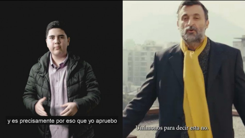 franja-plebiscito Franja televisiva del Plebiscito 2022: Así se presentaron las opciones del Apruebo y del Rechazo este 9 de agosto