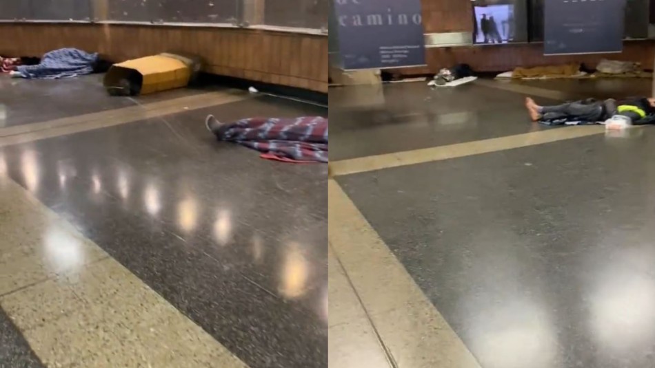 Seremi por personas durmiendo en el Metro: 