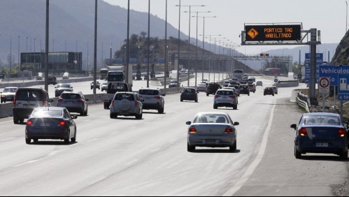 Fin de semana largo: Ministerio de Obras Públicas informa de medidas para agilizar tránsito en carreteras