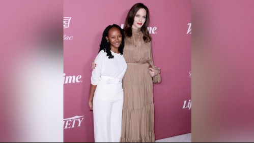 'Voy a empezar a llorar': Angelina Jolie sorprende al acompañar a Zahara a la universidad con un relajado look