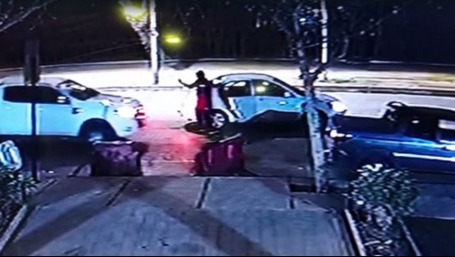 'Fue traumante': Familia sufre violenta encerrona en calle Beauchef