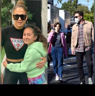 Emme y Seraphina viajan a Nueva York con Jennifer Lopez por el cumpleaños número 50 de Ben Affleck Emme y Seraphina viajan a Nueva York con Jennifer Lopez por el cumpleaños número 50 de Ben Affleck