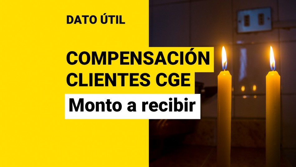 Compensación por cortes de luz de CGE: ¿Cuánto dinero se entrega a cada afectado? compensacion clientes cge