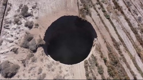 Superintendencia del Medio Ambiente dicta 6 medidas contra Minera Ojos del Salado por socavón en Tierra Amarilla