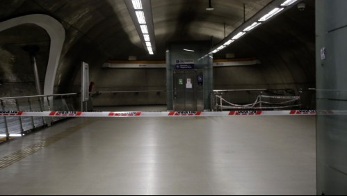 Estas son las estaciones de Metro de Santiago que no funcionarán en la mañana de este miércoles