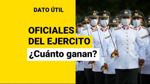 Esta semana cierran las postulaciones a la Escuela Militar: ¿Cuánto ganan los oficiales el Ejército?