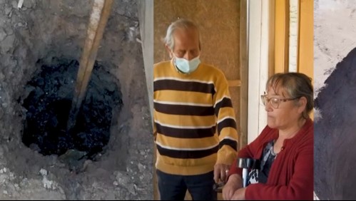 'Tenemos socavones en nuestras casas': Vecinos de Tierra Amarilla preocupados por perforaciones en sus domicilios