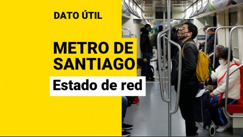Metro de Santiago: ¿Cómo revisar el estado del servicio?