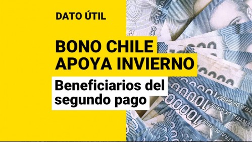 Segundo pago del Bono Chile Apoya Invierno: ¿Dónde consultar si me corresponde?