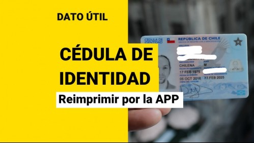 ¿Perdiste tu carnet?: Así puedes reimprimir tu cédula de identidad sin salir de casa