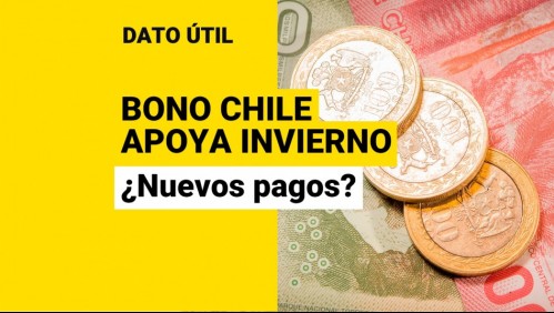 Bono Chile Apoya Invierno: ¿Habrá más pagos de los $120 mil?