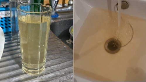Reportan turbiedad en agua potable de algunas comunas de la región Metropolitana