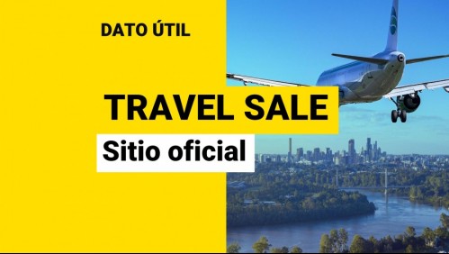 Comenzó el Travel Sale: Este es el sitio oficial para encontrar las ofertas para vuelos y viajes