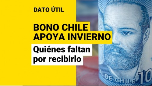 Bono Chile Apoya Invierno: ¿Quiénes faltan por recibir el pago de $120 mil?