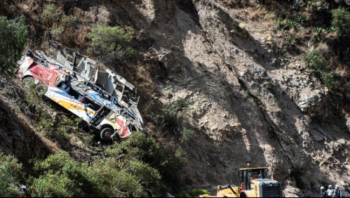 Bus cae a un abismo y deja 4 muertos y 16 heridos en Perú: turistas venían de visitar Machu Picchu