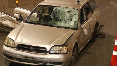 Menores de edad intentan robar una casa, son sorprendidos por Carabineros y chocan al intentar huir