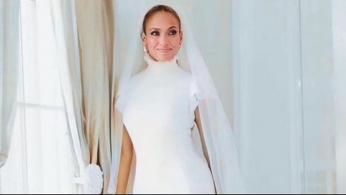 Estos son los tres vestidos que usó Jennifer Lopez en su segunda boda con Ben Affleck: Así lució la cantante
