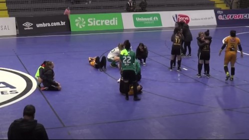 Jugadoras de futsal se enteran de la muerte de una compañera al finalizar el partido: 'Nuestro luto será en la cancha'