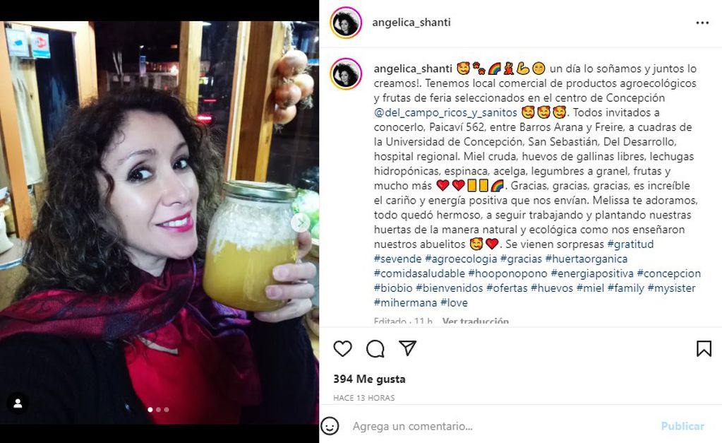 Publicación de Angélica Sepúlveda