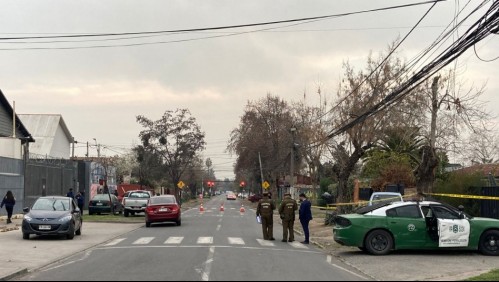Fue baleado ocho veces: PDI investiga homicidio de joven en Peñalolén