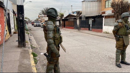 Al menos 35 casas allanadas en masivo operativo antinarco de Carabineros en La Pintana