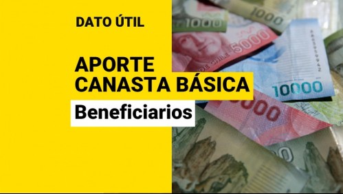 Aporte Canasta Básica: ¿Quiénes reciben el pago esta semana?