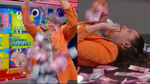'Báñate en plata': La efusiva reacción de Coté Quintanilla en 'La Hora de Jugar' tras entregar millonario premio