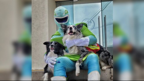 El superhéroe que rescata animales maltratados y que conmueve a redes sociales: 'Esto es una misión de vida'