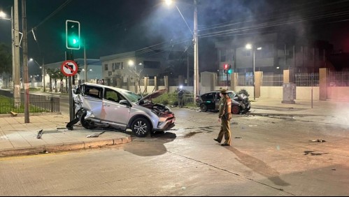 Conductor de 35 años fallece tras protagonizar accidente de tránsito en Cerrillos