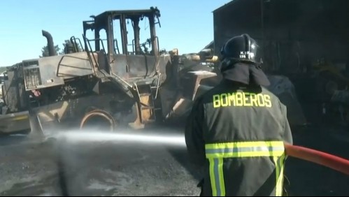 Queman siete vehículos en Quilleco: Organización de Resistencia Territorial de la CAM se adjudicó ataque incendiario