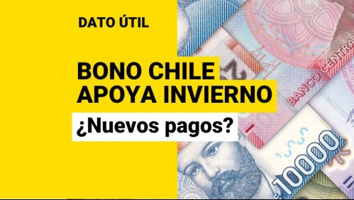 Bono Chile Apoya Invierno: Revisa si habrá más pagos del beneficio