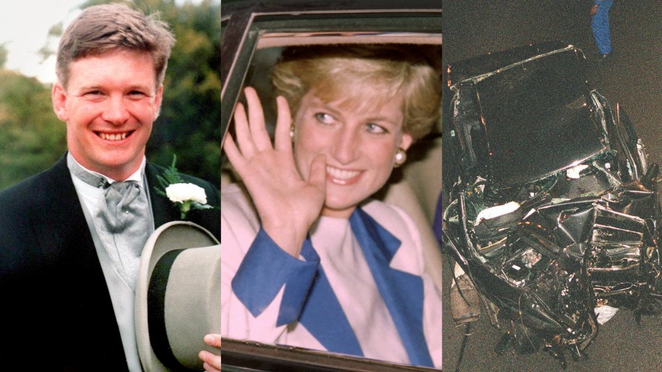 Trevor Rees-Jones, Diana de Gales y el auto accidentado