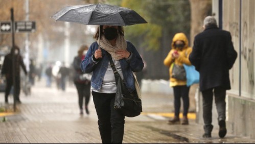 Precipitaciones en Santiago: Pronostican lloviznas y bajas temperaturas para este miércoles en la capital