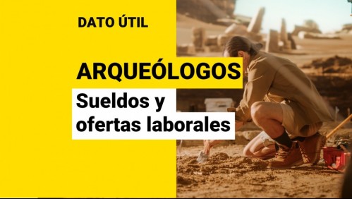 Arqueólogos pueden ganar desde $120 mil al día: ¿Qué hacen y dónde hay ofertas laborales?