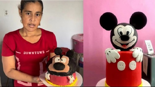 'Sufrió estrés y depresión': Muere repostera que recibió burlas por hacer un pastel de Mickey Mouse deforme