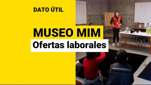 MIM ofrece sueldo de $600 mil: ¿Qué titulados está buscando y dónde postular?