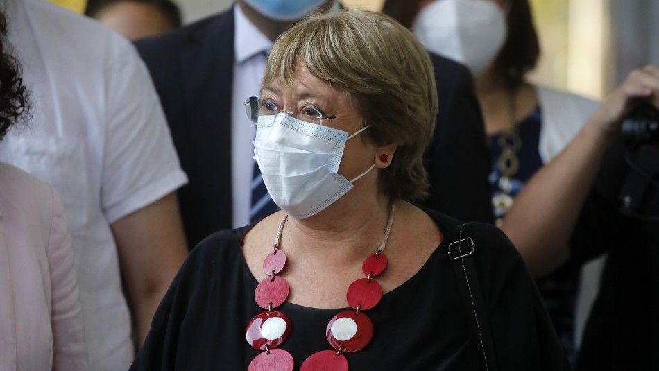 Expresidenta Michelle Bachelet participó de la franja electoral del Apruebo Expresidenta Michelle Bachelet participó de la franja electoral del Apruebo