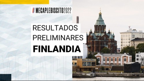 Conteo de votos en Finlandia: Revisa los resultados preliminares del Plebiscito 2022