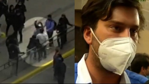 Simón Boric, hermano del Presidente, fue dado de alta tras ser agredido en la Alameda