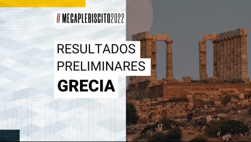 Conteo de votos en Grecia: Revisa los resultados preliminares del Plebiscito 2022