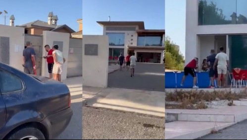 Llegó a su casa después de unas vacaciones, encontró intrusos en el lugar y los desalojó con unos amigos