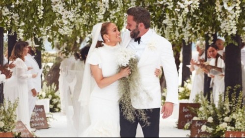 'Señor y señora Affleck': Las fotos del matrimonio de JLo que ratifican que cambió su apellido por el de Ben